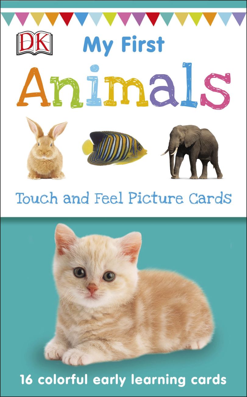 My First Touch and Feel Picture Cards - Animals
