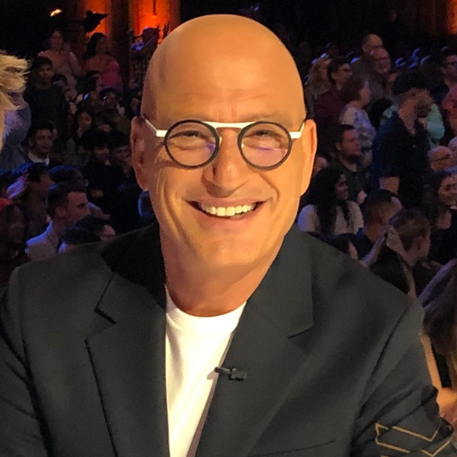A celebrity with ADHD - Howie Mandel at America's Got Talent set